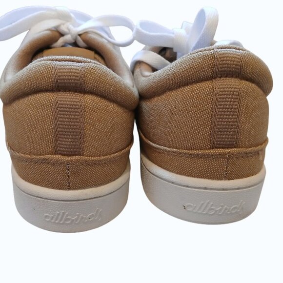 ALLBIRDS Pacer Camel Canvas Lace Up Sneakers - LIKE NEW - Picture 7 of 12
